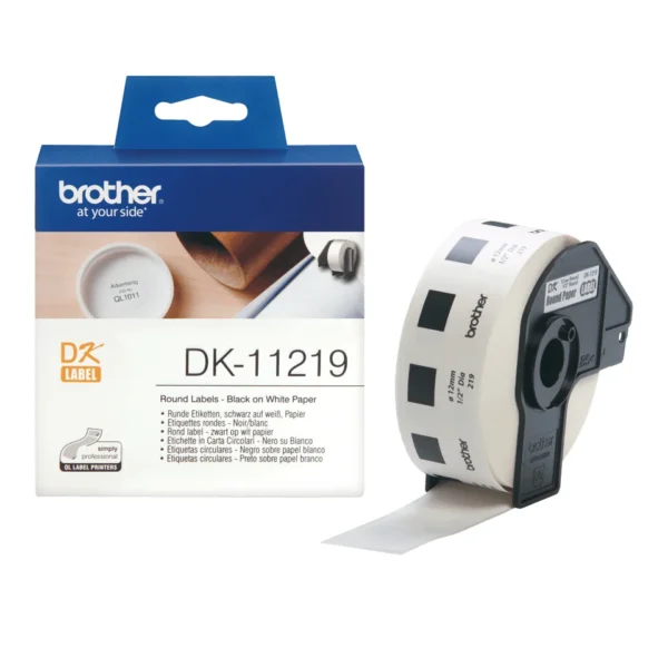Brother DK-11219 етикет за принтер Бяла — DK11219
