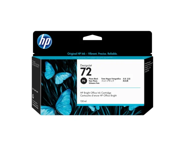 HP Касета с мастило 72 130-ml, цвят фотографско черно — C9370A