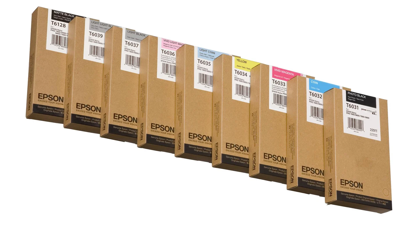 Epson Мастилен патрон Photo Black T603100 220 ml — C13T603100