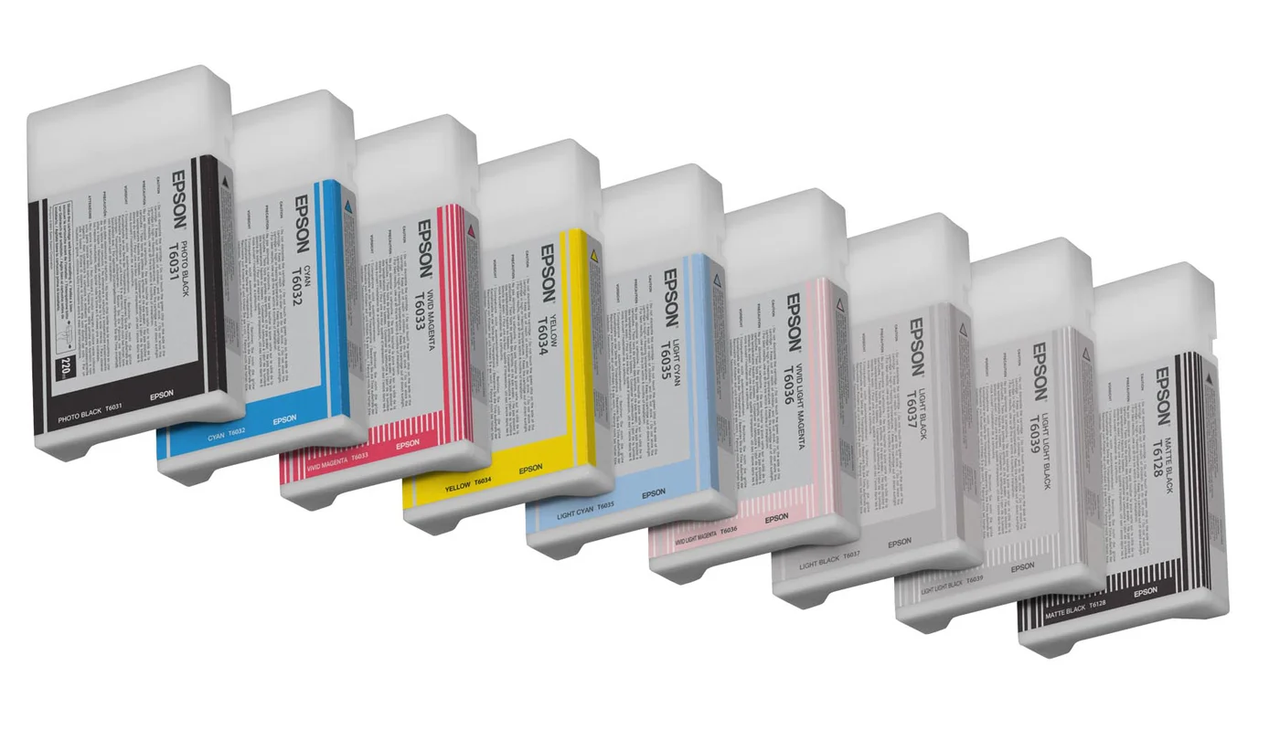 Epson Мастилен патрон Light Cyan T603500 220 ml — C13T603500