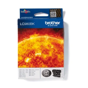 Brother LC980BK глава и патрон за мастиленоструен принтер 1 броя Оригинал Черен