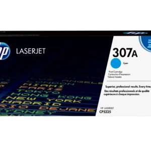 HP Оригинална тонер касета за LaserJet 307A, цвят циан — CE741A