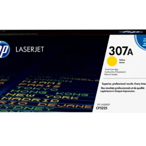 HP Оригинална тонер касета за LaserJet 307A, цвят жълт — CE742A