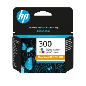 HP Оригинална касета с три цвята мастило 300 — CC643EE#UUS