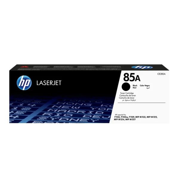 HP Оригинална тонер касета за LaserJet 85A, цвят черен — CE285A