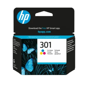 HP Оригинална касета с три цвята мастило 301 — CH562EE#UUS