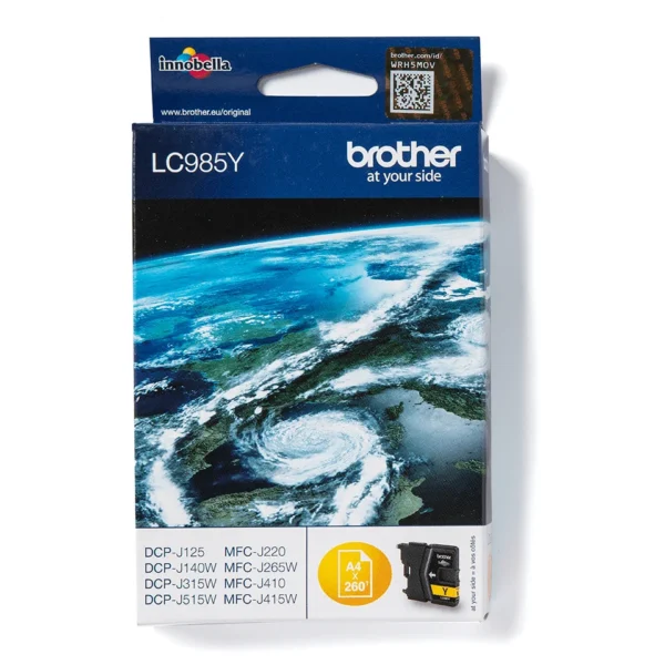 Brother LC985Y глава и патрон за мастиленоструен принтер 1 броя Оригинал Жълт
