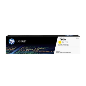 HP Оригинална тонер касета за LaserJet 126A, цвят жълт — CE312A