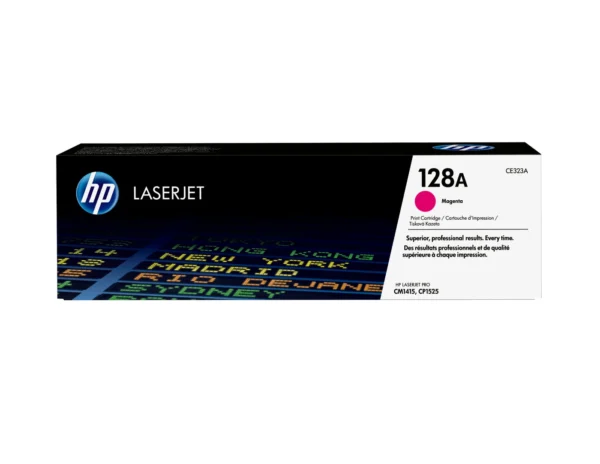 HP Оригинална тонер касета за LaserJet 128A, цвят магента — CE323A