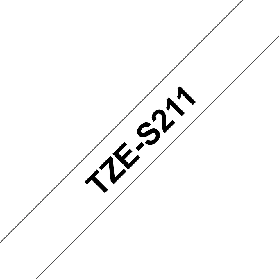Brother TZE-S211 етикетна лента TZ — TZES211