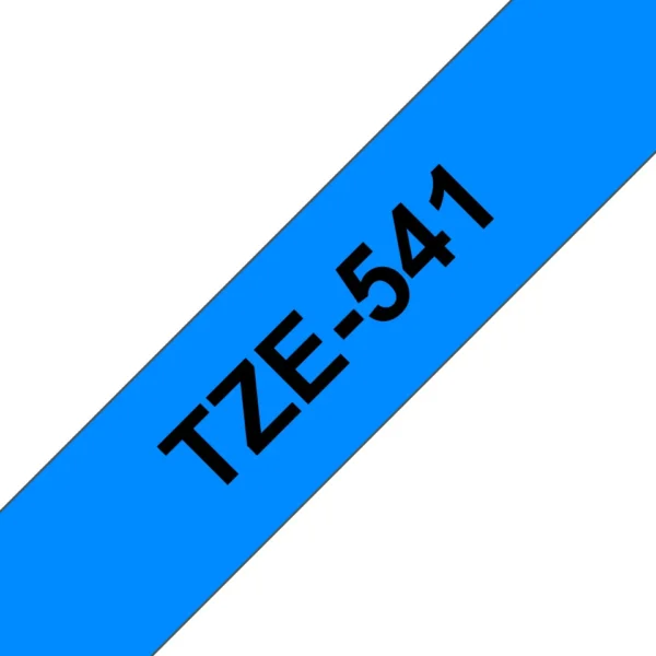 Brother TZE-541 етикетна лента Черен на син фон — TZE541