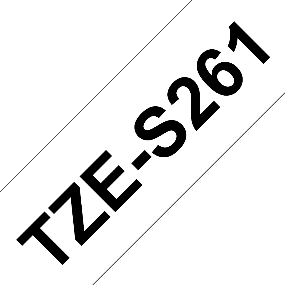 Brother TZE-S261 етикетна лента TZ — TZES261