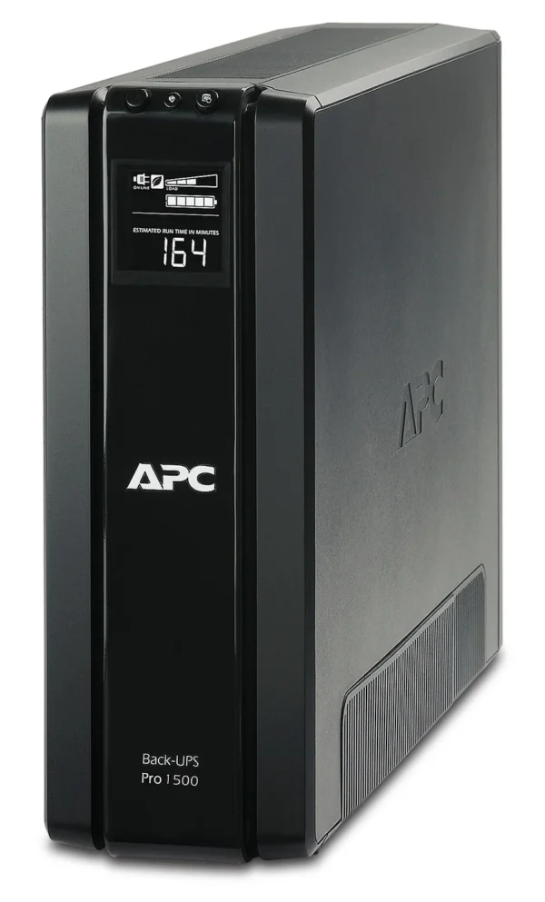 APC Back-UPS Pro непрекъсваемо токозахранващо устройство (UPS) Линия-интерактивен 1,5 мм² 865 W 6 Изход(и) за променлив ток — BR1500G-GR