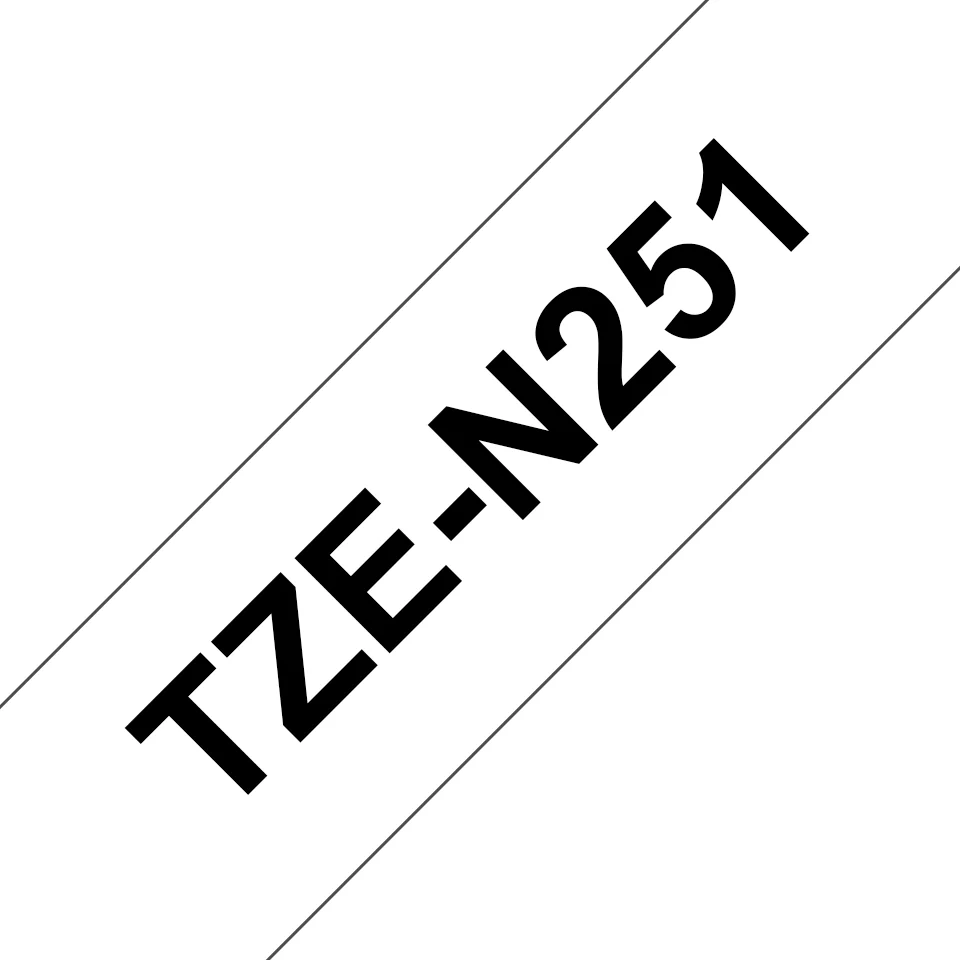 Brother TZE-N251 етикетна лента TZ — TZEN251 Brother TZE-N251 етикетна лента TZ — TZEN251