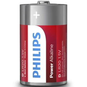 Philips Power Alkaline LR20P2B/10 батерия за домакински уред Еднократна батерия D Алкална