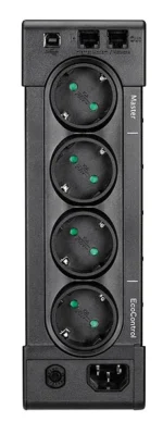 Eaton Ellipse PRO 850 DIN непрекъсваемо токозахранващо устройство (UPS) Линия-интерактивен 0,85 мм² 510 W 4 Изход(и) за променлив ток — ELP850DIN