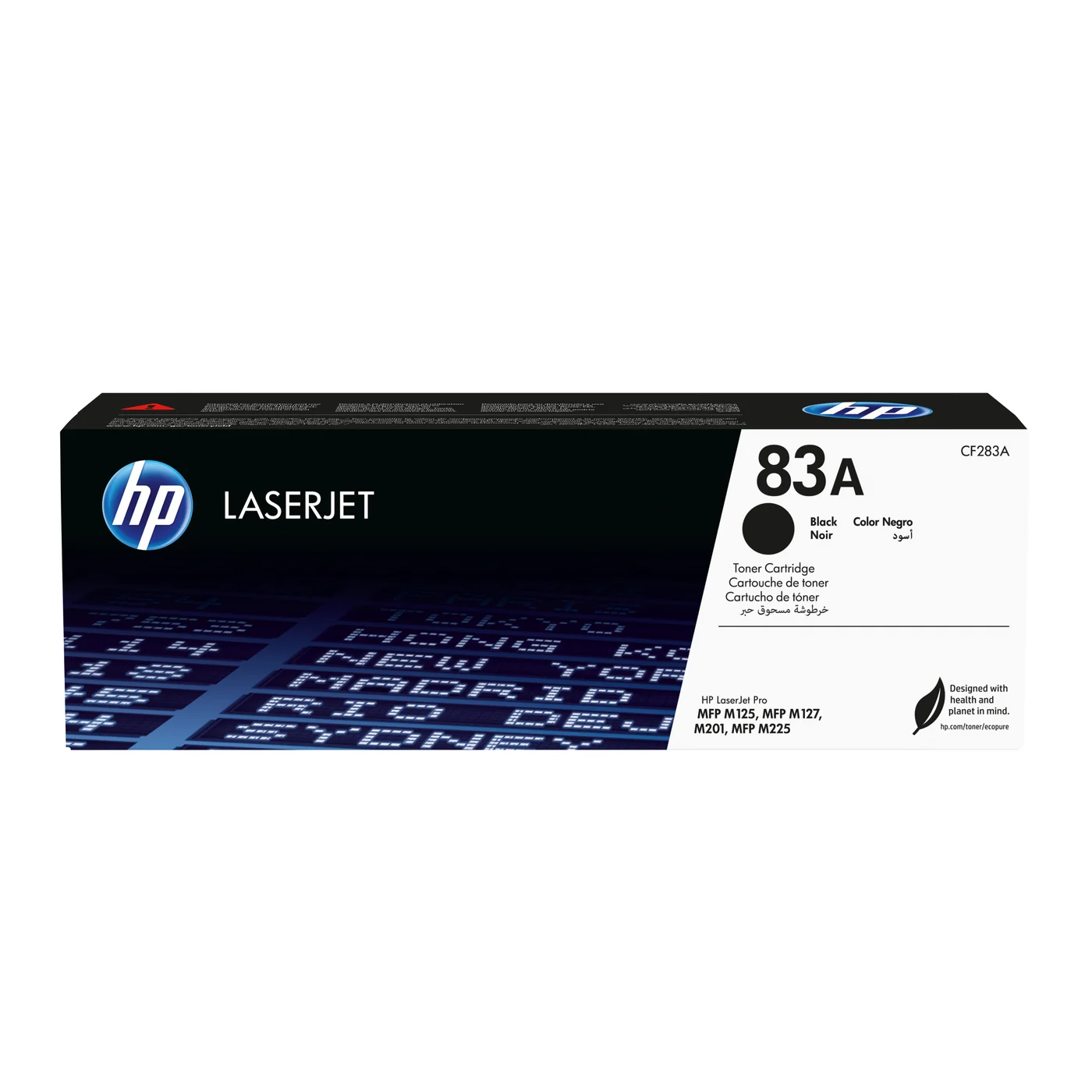 HP 83A Black Original LaserJet Toner Cartridge — CF283A