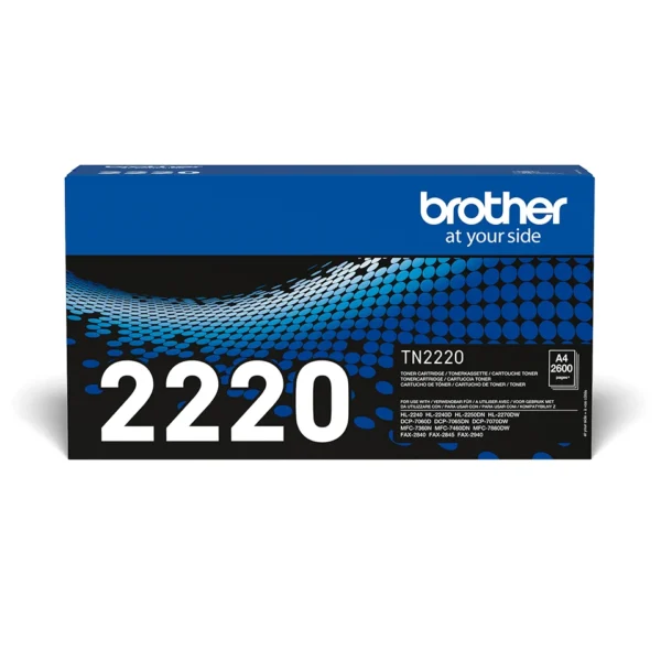 Brother TN-2220 тонер касета 1 броя Оригинал Черен — TN2220