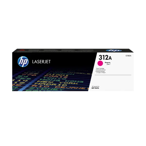 HP 312A Magenta LaserJet Toner Cartridge — CF383A