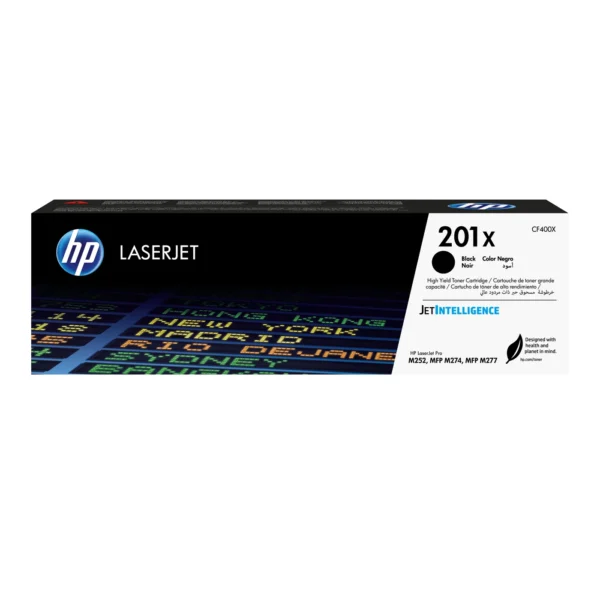 HP 201X High Yield Black Original LaserJet Toner Cartridge — CF400X