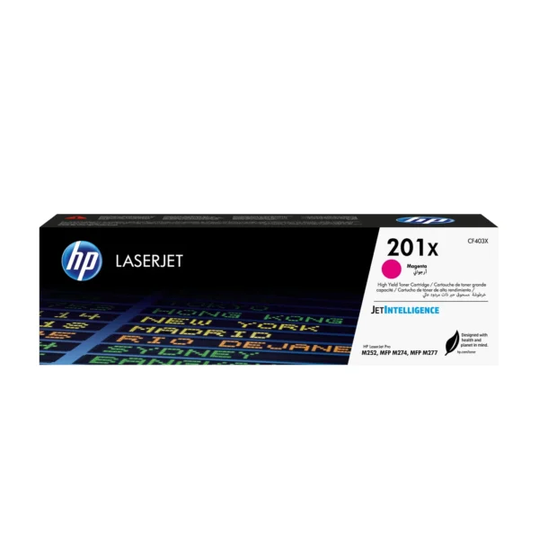 HP 201X High Yield Magenta Original LaserJet Toner Cartridge — CF403X