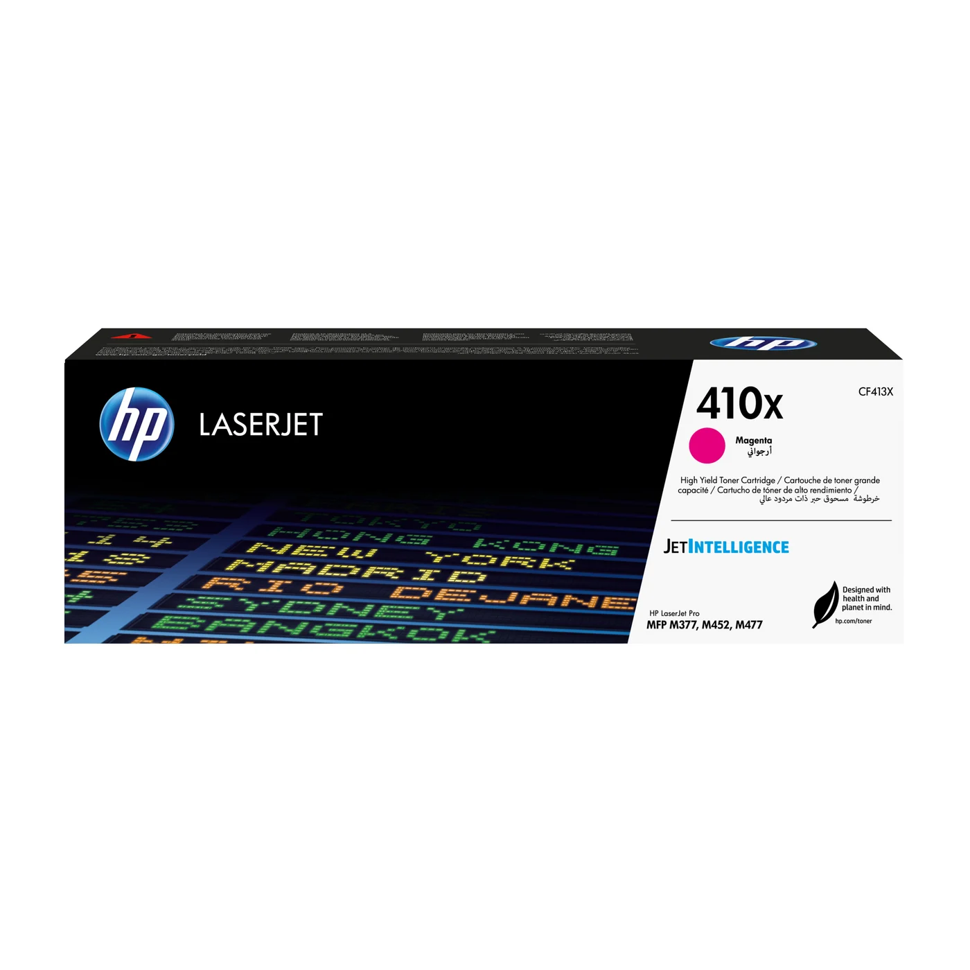 HP 410X High Yield Magenta Original LaserJet Toner Cartridge — CF413X