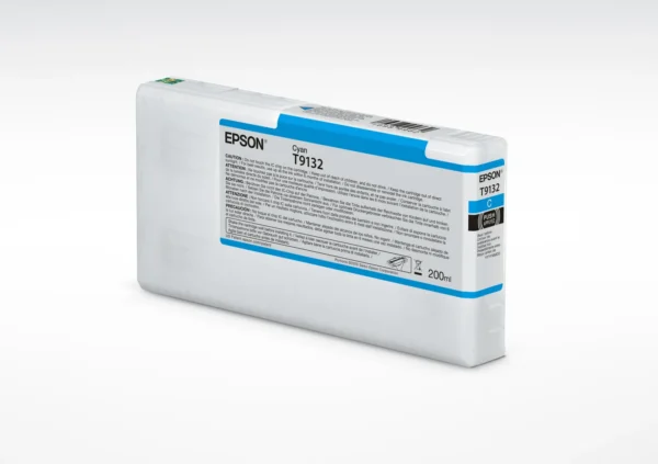 Epson T9132 Cyan Ink Cartridge (200ml) — C13T913200