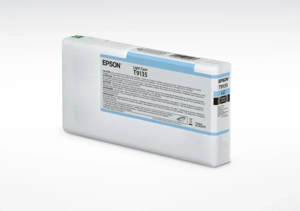 Epson T9135 Light Cyan Ink Cartridge (200ml) — C13T913500
