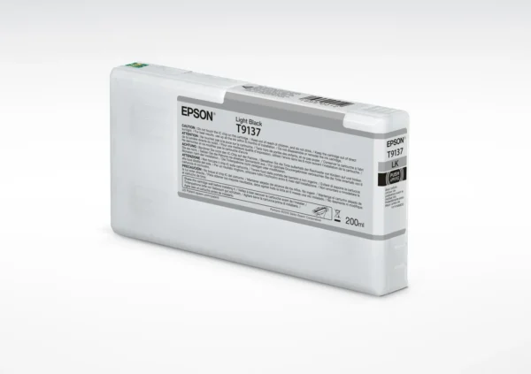 Epson T9137 Light Black Ink Cartridge (200ml) — C13T913700