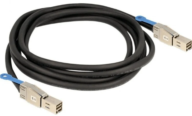 Lenovo 00YL847 сериен прикачен SCSI (SAS) кабеи 0,5 м 12 Гбит/с Черен