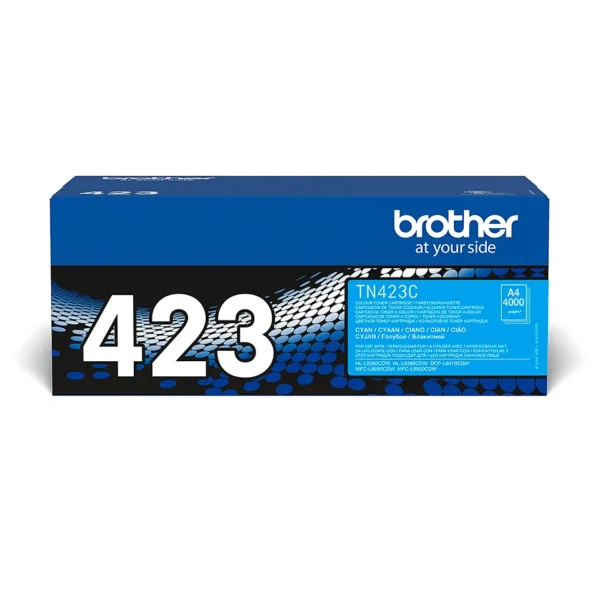 Brother TN-423C тонер касета 1 броя Оригинал Синьо-зелен — TN423C