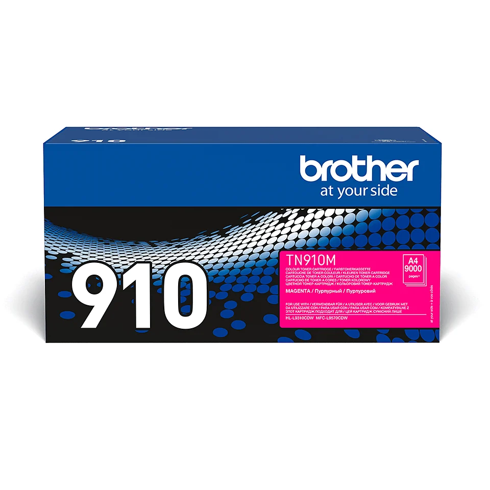 Brother TN-910M тонер касета 1 броя Оригинал Пурпурен — TN910M