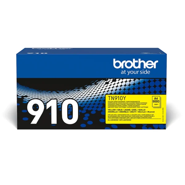 Brother TN-910Y тонер касета 1 броя Оригинал Жълт — TN910Y