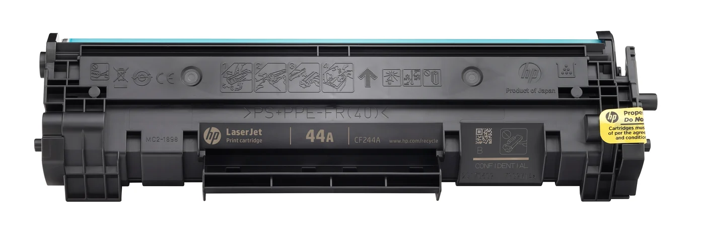 HP 44A Black Original LaserJet Toner Cartridge — CF244A