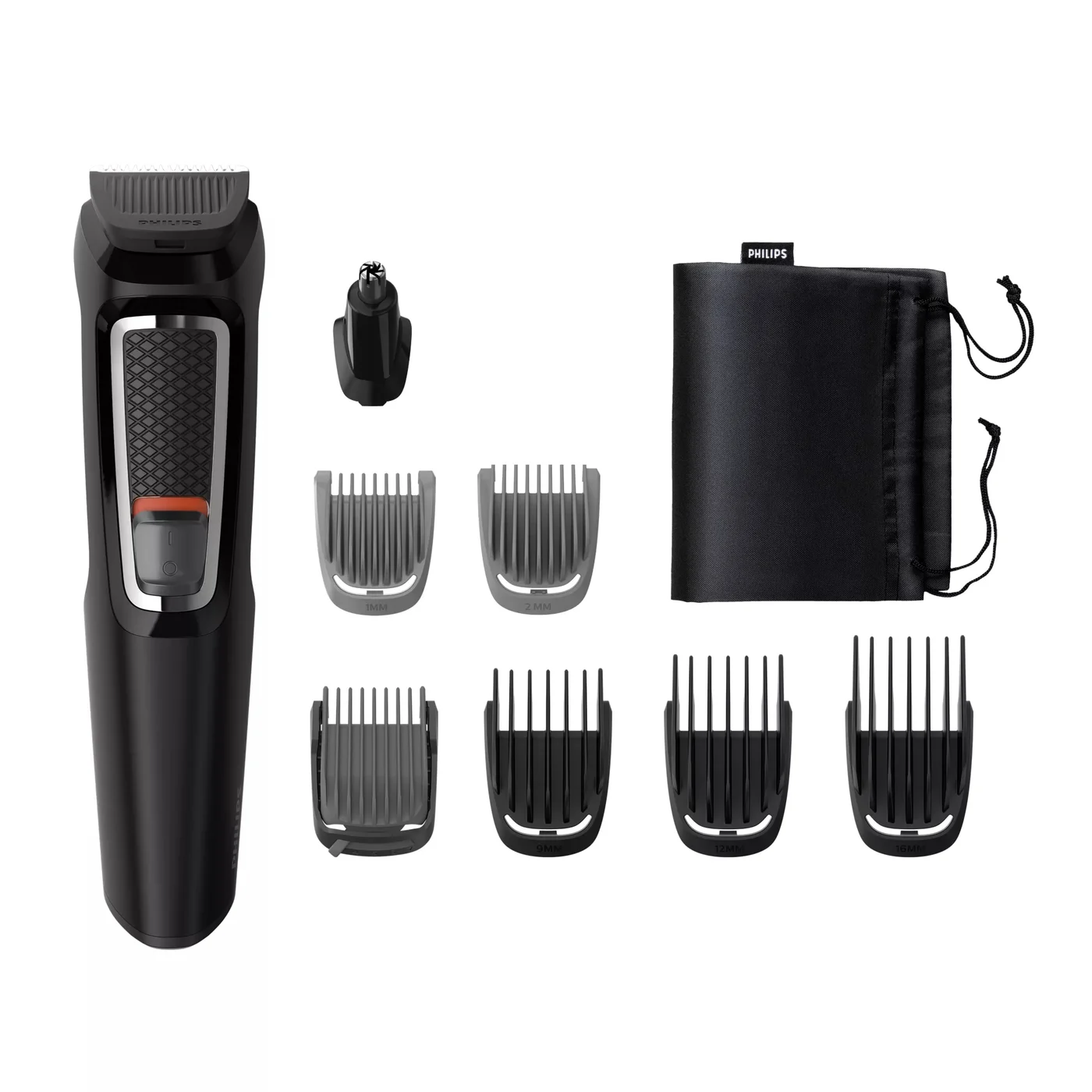 Philips MULTIGROOM Series 3000 MG3730/15 машинка за подстригване/тример Черен Никел-метален хидрид (NiMH)