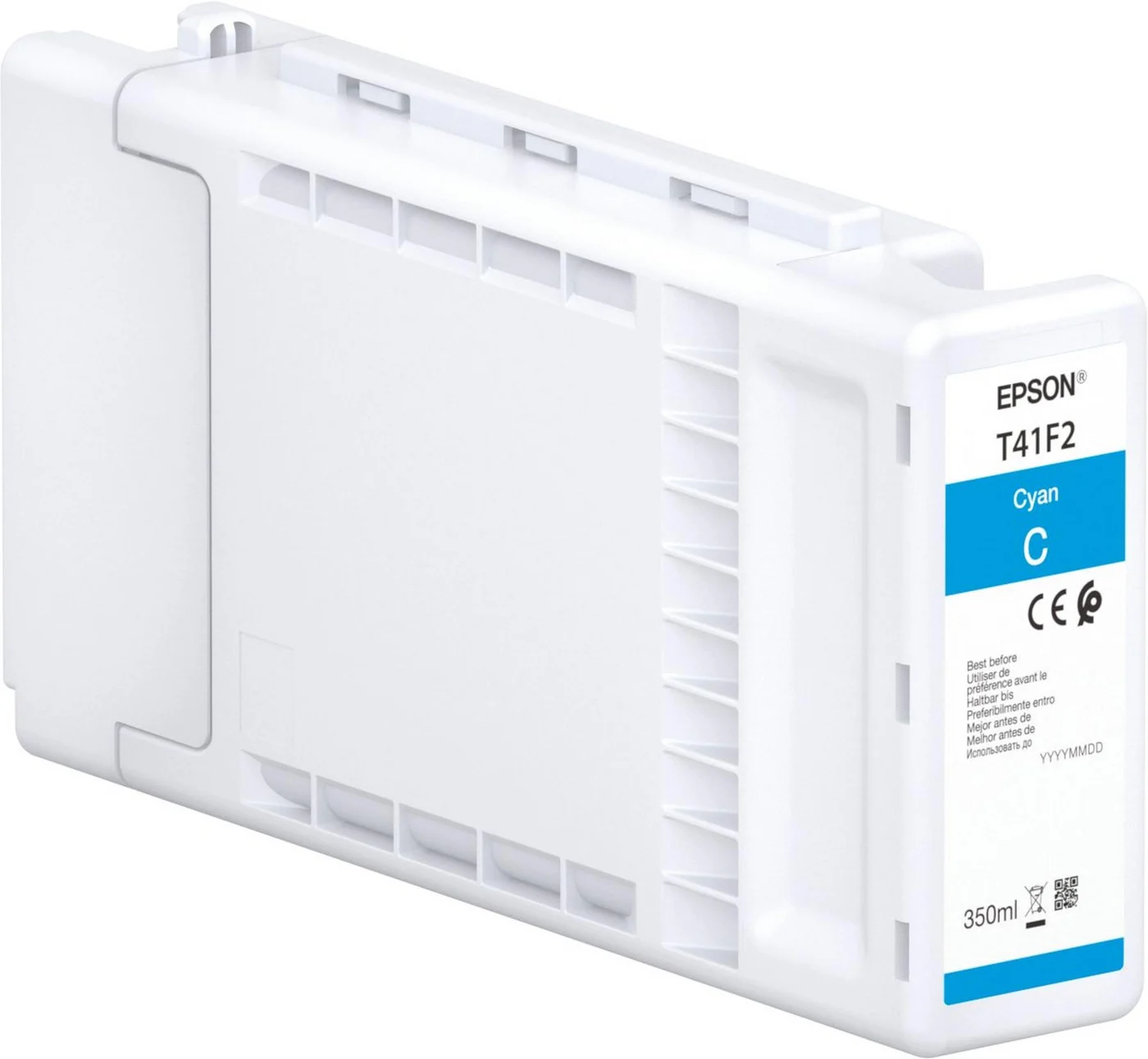 Epson Singlepack UltraChrome XD2 T41F240 Cyan 350ml — C13T41F240