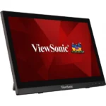 Viewsonic TD1630-3 компютърен монитор 39,6 см (15.6") 1366 x 768 пиксела HD LCD Тъчскрийн Мулти-потребител Черен