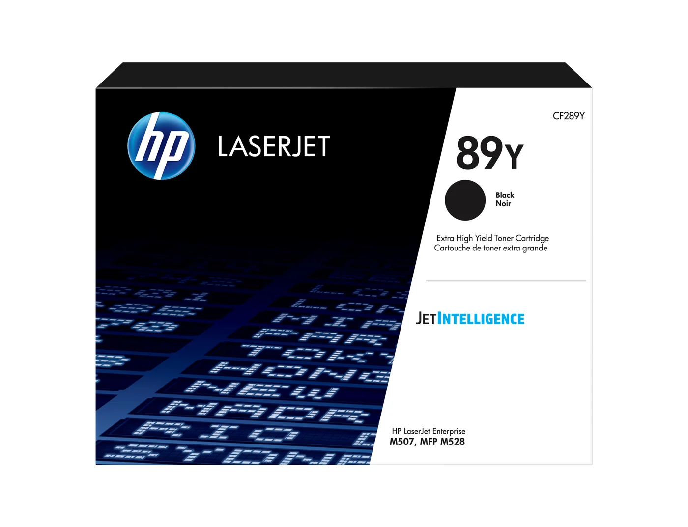HP Оригинална тонер касета LaserJet с ултра голям капацитет 89Y, черно — CF289Y