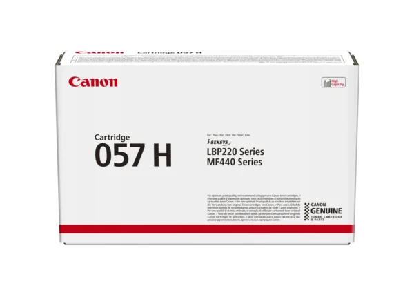 Canon i-SENSYS 057H тонер касета 1 броя Оригинал Черен — 3010C002