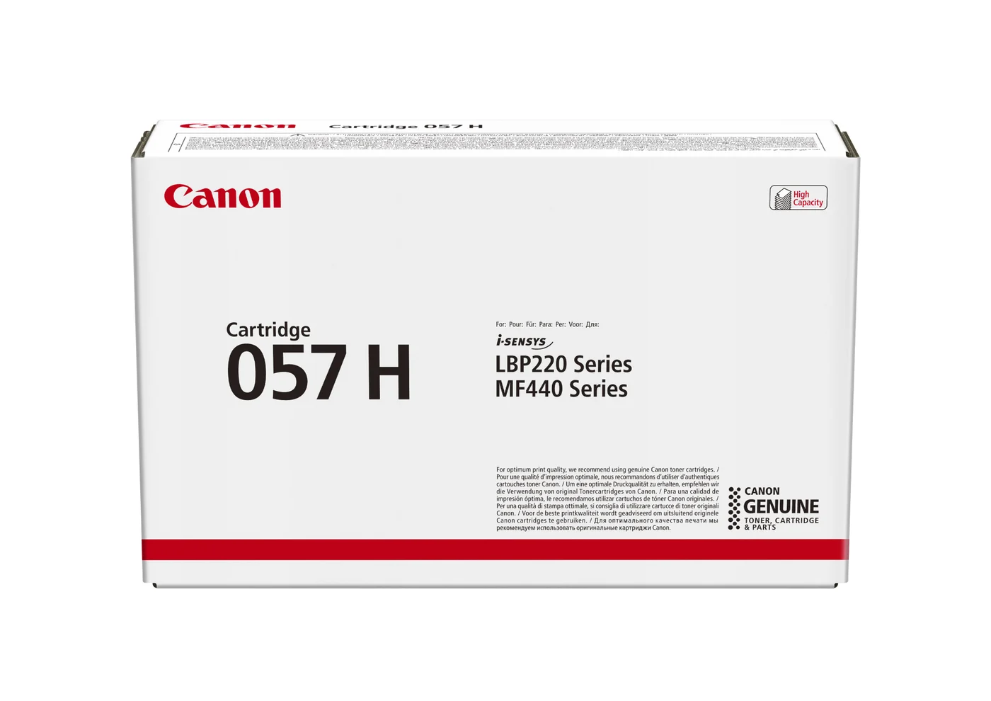 Canon i-SENSYS 057H тонер касета 1 броя Оригинал Черен — 3010C002