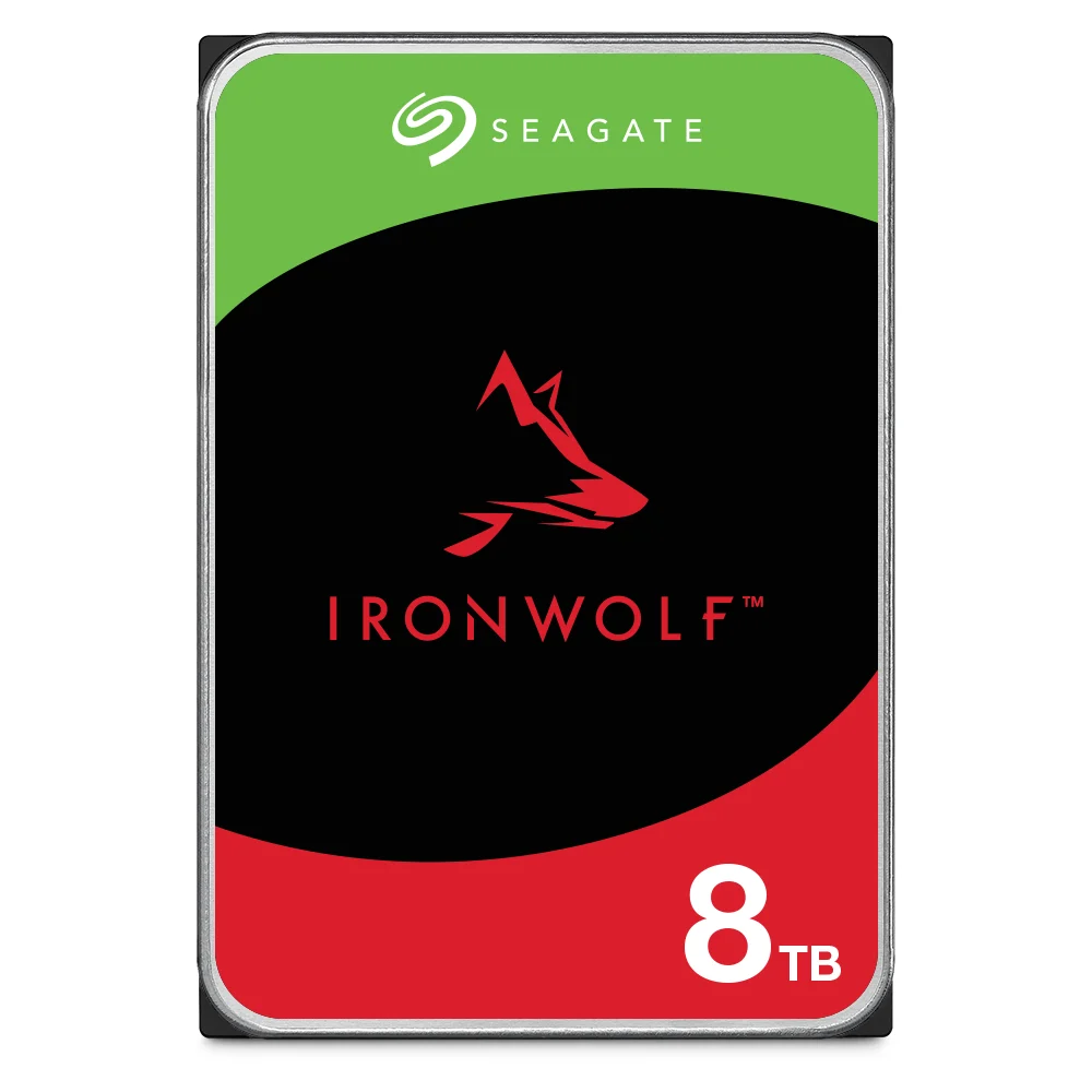 Seagate IronWolf ST8000VN004 твърд диск 8 TB 7200 об/мин 256 MB 3.5" Serial ATA III