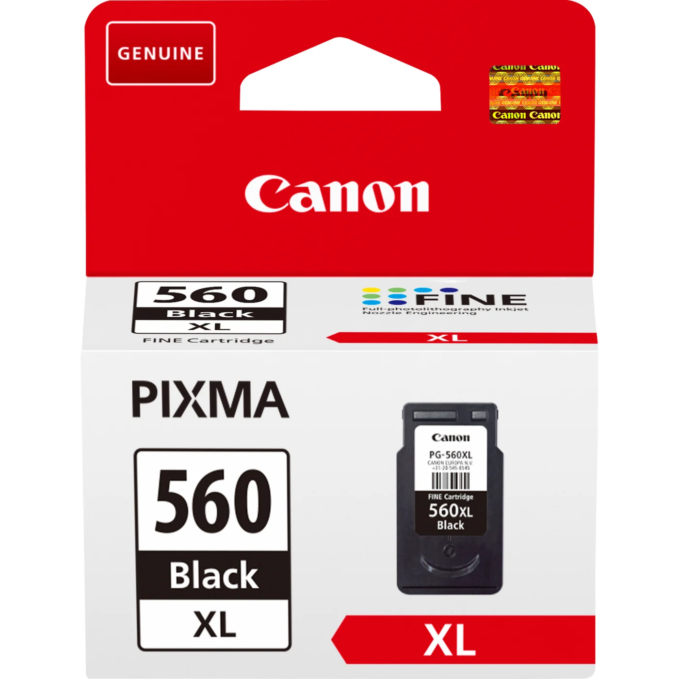 Canon PG-560XL глава и патрон за мастиленоструен принтер 1 броя Оригинал Висок (XL) добив Черен — 3712C001 Canon PG-560XL глава и патрон за мастиленоструен принтер 1 броя Оригинал Висок (XL) добив Черен — 3712C001