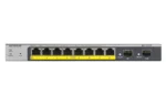 NETGEAR GS110TP Управляем L2/L3/L4 Gigabit Ethernet (10/100/1000) Захранване по Ethernet (PoE) Сив — GS110TP-300EUS