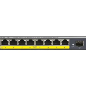 NETGEAR GS110TP Управляем L2/L3/L4 Gigabit Ethernet (10/100/1000) Захранване по Ethernet (PoE) Сив — GS110TP-300EUS