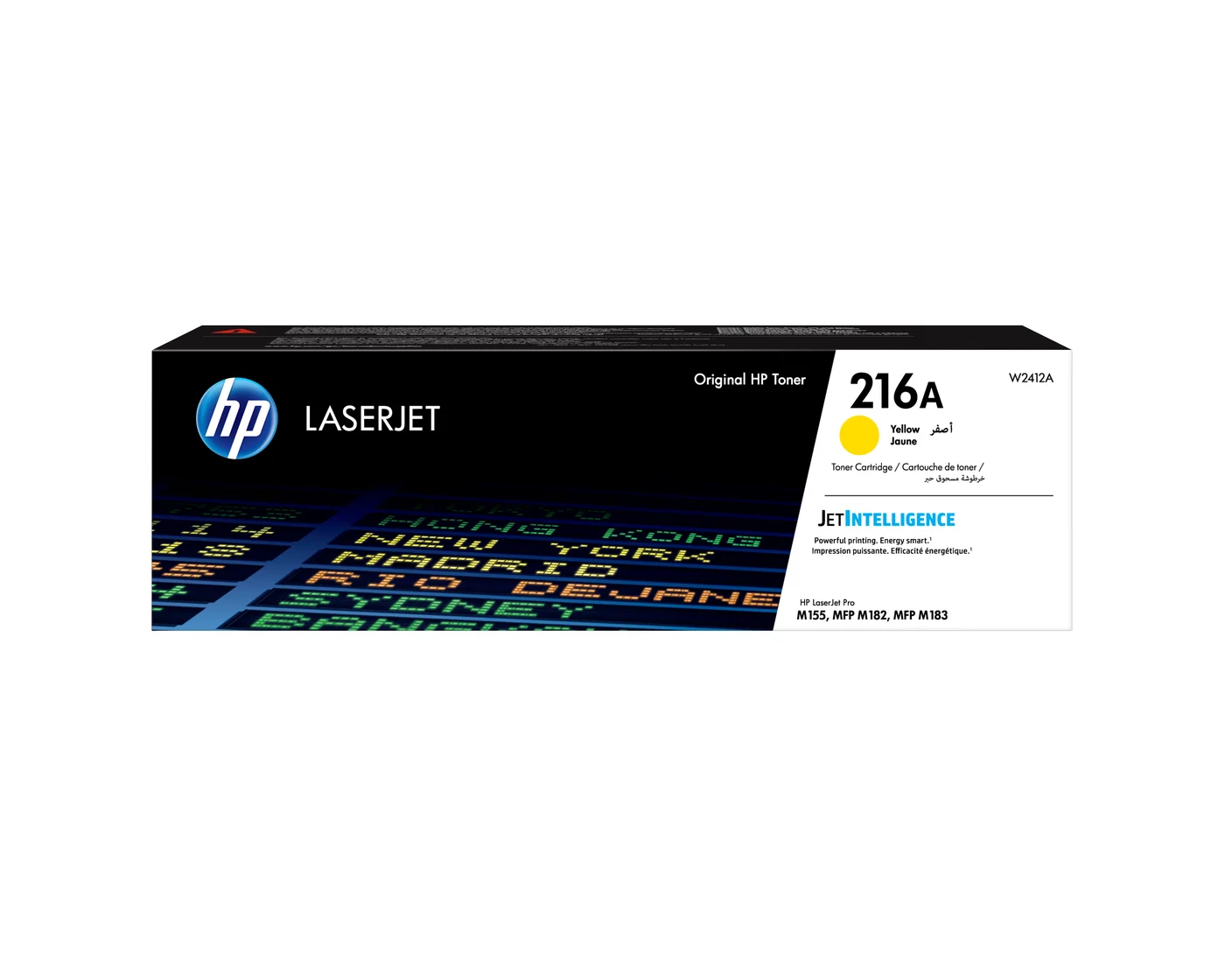 HP Оригинална тонер касета LaserJet 216A, жълто — W2412A