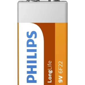Philips LongLife 6F22L1B/10 батерия за домакински уред Еднократна батерия Цинк-въглерод