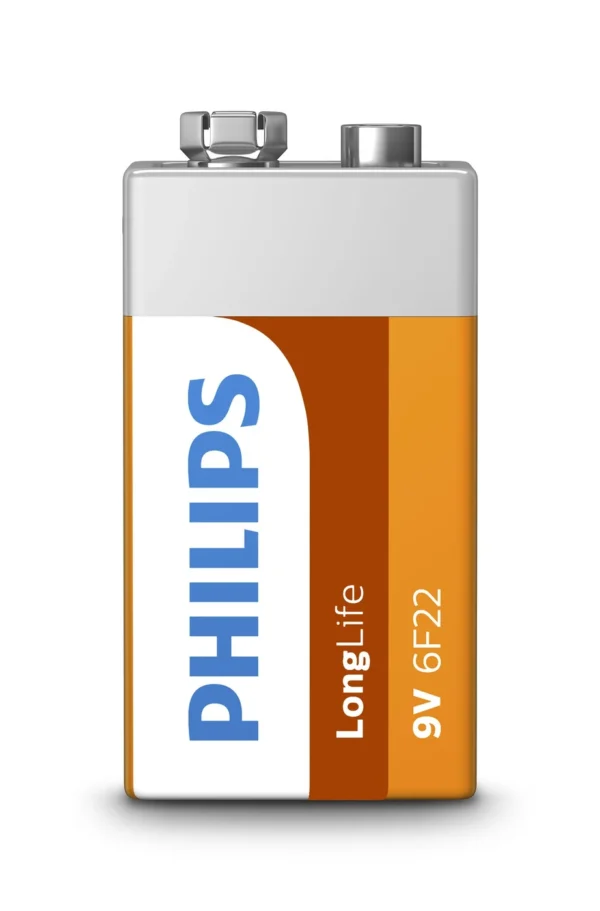 Philips LongLife 6F22L1B/10 батерия за домакински уред Еднократна батерия Цинк-въглерод