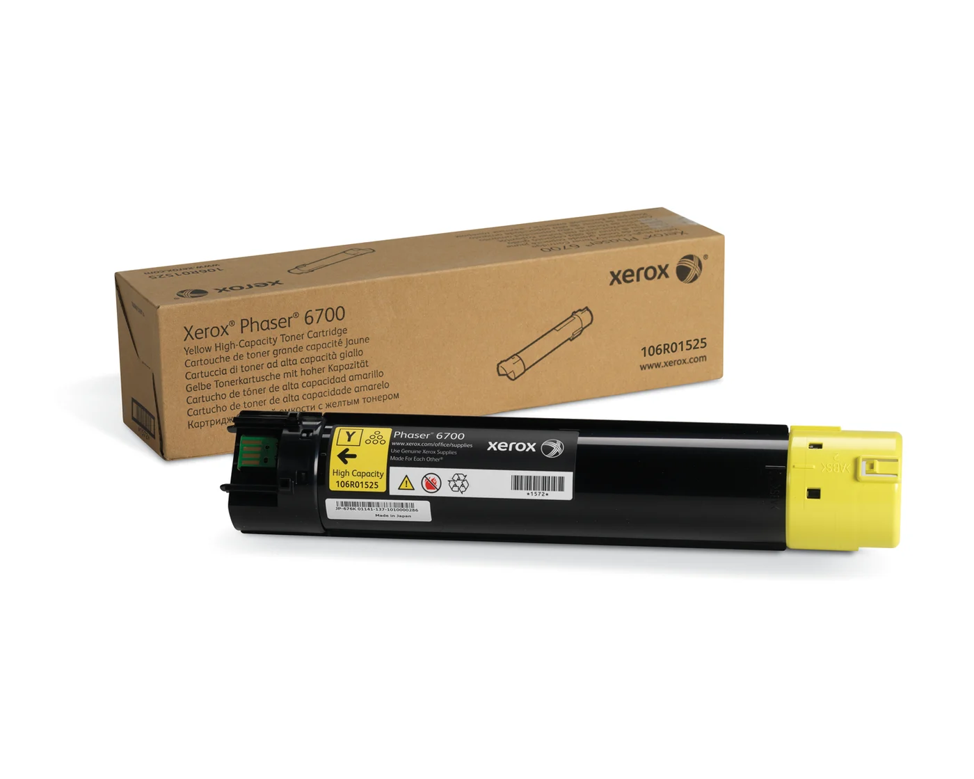 Xerox 106R01525 тонер касета 1 броя Оригинал Жълт