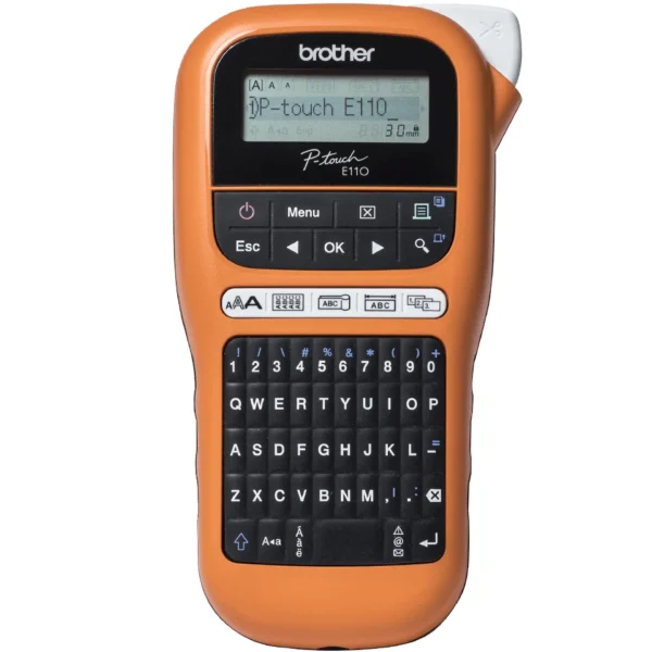 Brother PTE110VPYP1 принтер за етикети 180 x 180 DPI 20 мм/сек TZe QWERTY — PTE110VPYJ1