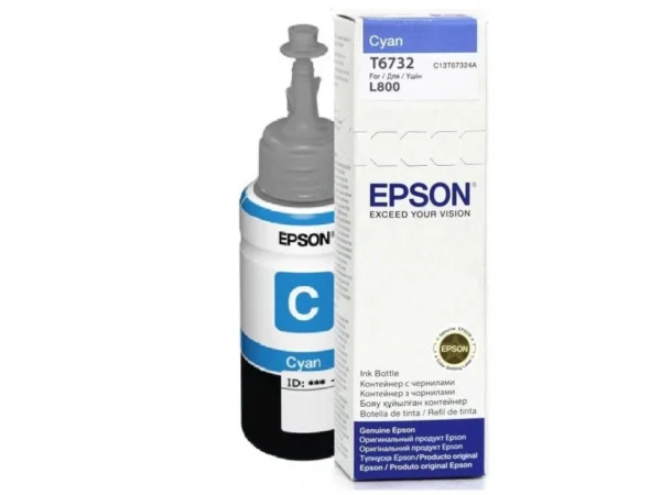 Epson T6732 Cyan ink bottle 70ml — C13T67324A